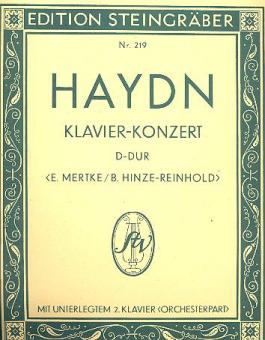 Konzert D-Dur für Klavier und Orchester 