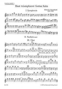 Heut triumpieret Gottes Sohn BuxWV 43 Standard