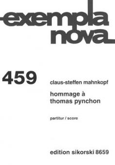 Hommage à Thomas Pynchon 