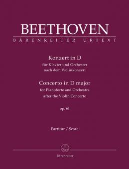 Concerto en ré majeur op. 61 
