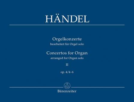 Concertos pour orgue II op. 38811 Standard