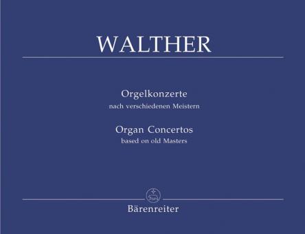 Des concertos pour orgue d'après divers maîtres Standard