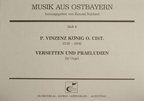 Versetten und Praeludien durch alle acht Kirchentöne 