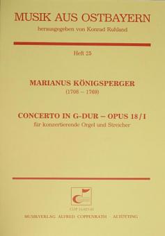 Concerto in G-Dur op. 18/1 