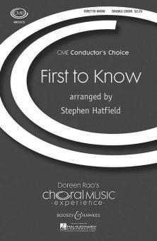 First To Know 