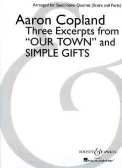 Trois extraits de Our Town et Simple Gifts 