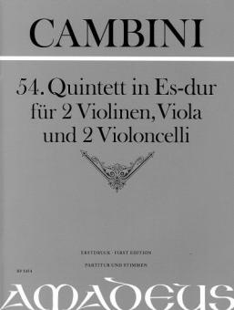 54. Quintett in B-Dur 