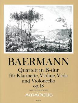 Quatuor en si majeur op. 18 