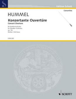 Ouverture concertante op. 13c Standard