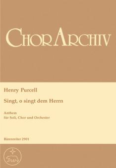 Singt, o singt dem Herrn - O, sing unto the Lord 