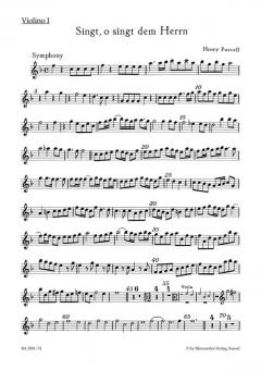 Singt, o singt dem Herrn - O, sing unto the Lord 
