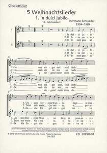 5 Weihnachtslieder Standard