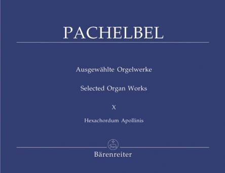 Œuvres d'orgue choisies 10 Standard