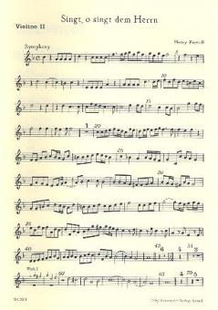 Singt, o singt dem Herrn - O, sing unto the Lord 