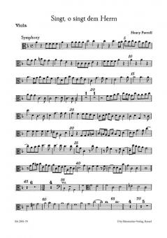 Singt, o singt dem Herrn - O, sing unto the Lord 
