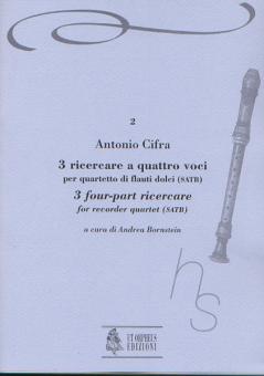 3 Four-Part Ricercare 