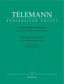 6 Sonates en Canon op. 5 Vol. 1 Standard