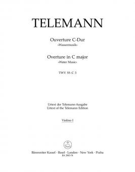 Ouverture en ut majeur TWV 55:C3 