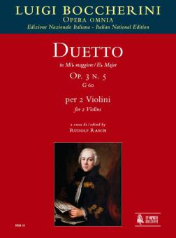 Duetto in e Flat Major op. 3/5 G60 