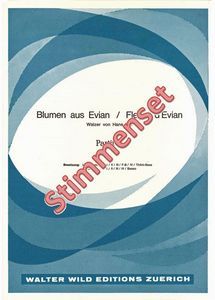 Blumen aus Evian 