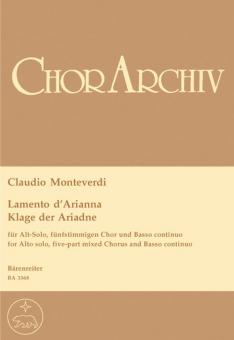 Lamento d'Arianna - Klage der Ariadne 