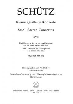 Petits concerts spirituels Cahier 17 