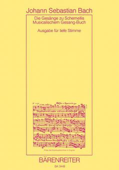 Les chants pour le livre de cantiques de G. Chr. Schemelli BWV 439-507 Standard