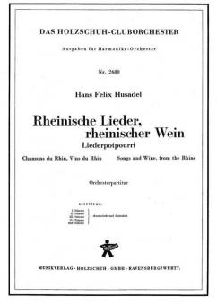 Rheinische Lieder, rheinischer Wein 