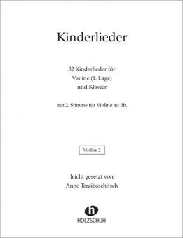Kinderlieder für Violine und Klavier 