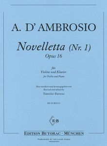 Novelletta 1 op. 16 