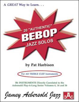 20 Authentic Bebop Solos Bb 
