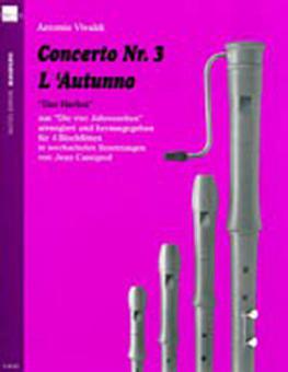 Concerto Nr. 3 'L'Autunno' 
