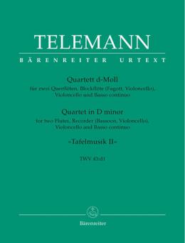 Quatuor en ré mineur TWV 43:d1 