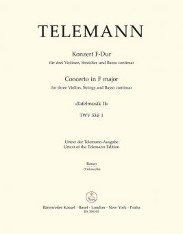 Concerto en fa majeur TWV 53:F1 