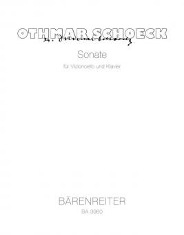 Sonate für Violocello und Klavier 
