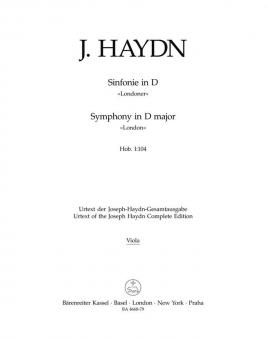 Symphonie en rémajeur Hob. I:104 