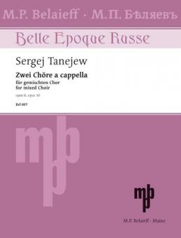 Deux choeurs a cappella op. 8+10 Standard