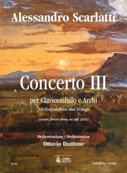 Concerto III (London, British Library, ms. Add. 32431) 