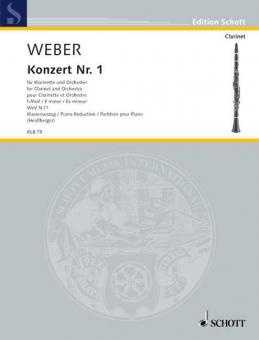 Concert no 1 en fa mineur WeV N. 11 Standard