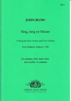 Sing, sing ye Muses 
