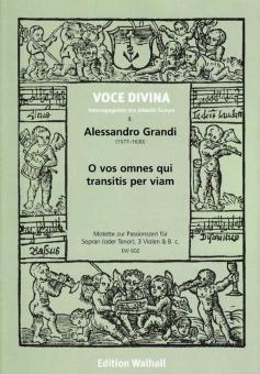 O vos omnes qui transitis per viam 