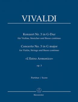 L'Estro Armonico Nr. 3 (RV 310) op. 3/3 