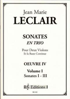 Sonates en trio, op. 4 