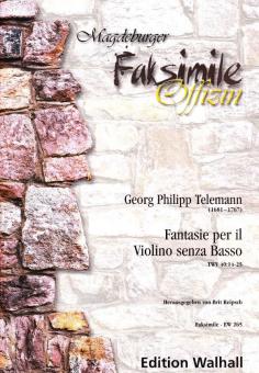 Fantasie per il Violino senza Basso 