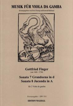 Sonata 7 Grandoena in d und Sonata 8 Jucunda in A 
