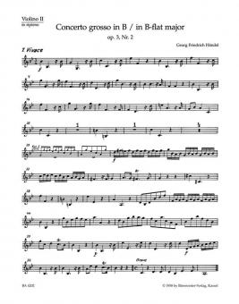 Concerto grosso en si bémol majeur op. 44960 HWV 313 