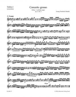 Concerto grosso en si bémol majeur op. 44960 HWV 313 
