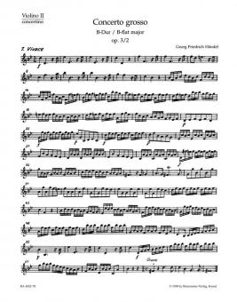 Concerto grosso en si bémol majeur op. 44960 HWV 313 
