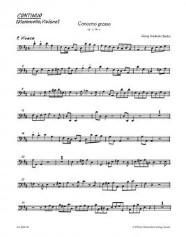 Concerto grosso en ré majeur op. 45080 HWV 317 