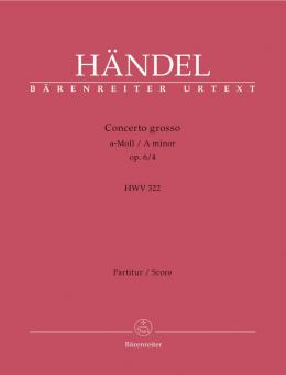 Concerto grosso en la mineur op. 45022 HWV 322 